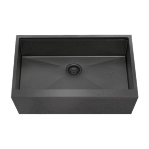 FORM PLUS 0029 KITCHEN SINK BLACK APRON SINK 33X22X85
