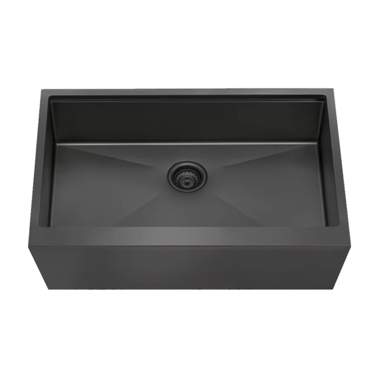 FORM PLUS 0029 KITCHEN SINK BLACK APRON SINK 33X22X85