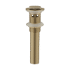 FORM PLUS 0046 BASIN DRAIN CHAMPAGNE BRONZE