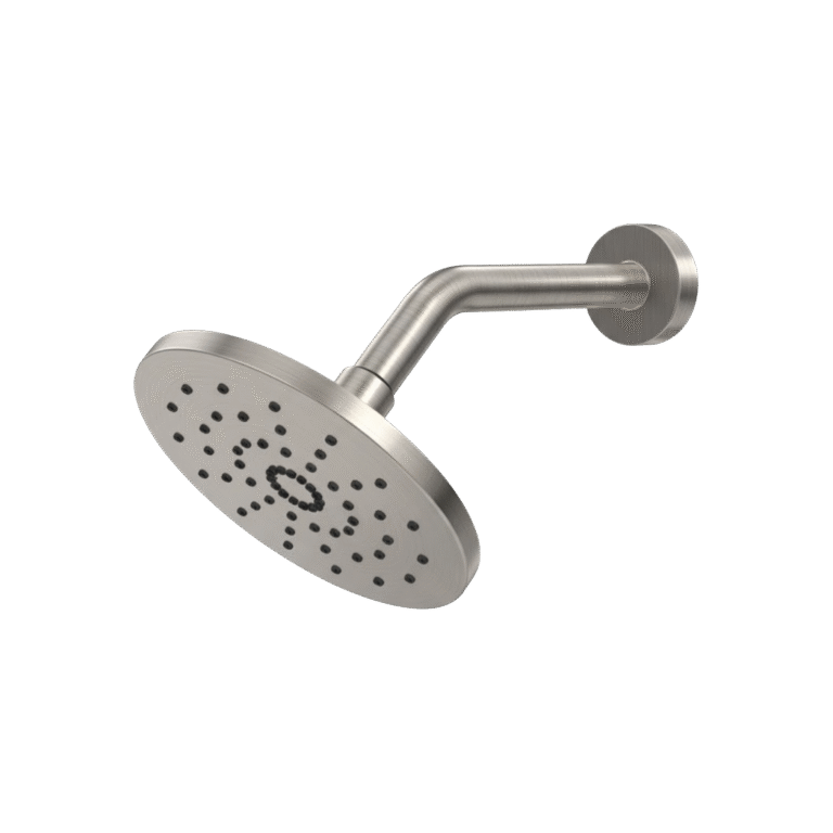 FORM PLUS 6 SHOWER HEAD ROUND W ARM BRUSHED NICKEL