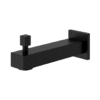 FORM PLUS BATHTUB SPOUT WITH DIVERTER SQUARE MATTE BLACK