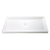 FORM PLUS SHOWER BASE SINGLE THRESHOLD CENTER DRAIN