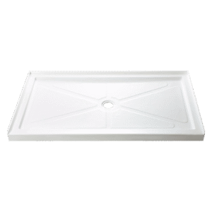 FORM PLUS SHOWER BASE SINGLE THRESHOLD CENTER DRAIN
