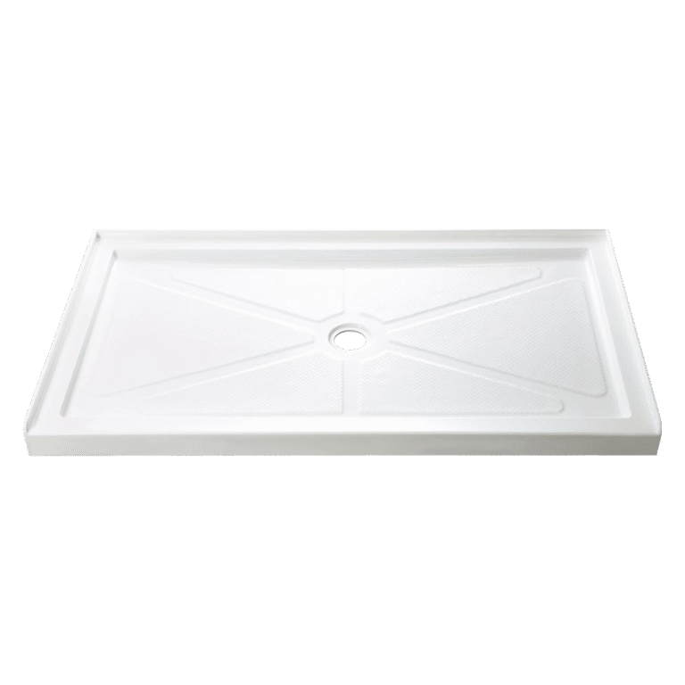 FORM PLUS SHOWER BASE SINGLE THRESHOLD CENTER DRAIN