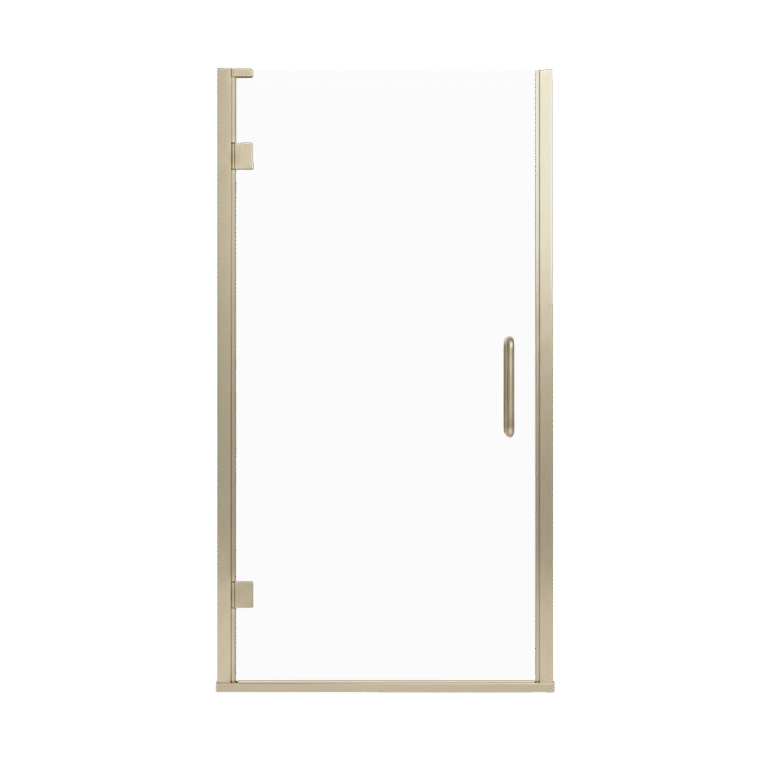 FORM PLUS SHOWER DOOR 36 SWING LUXE CHAMPAGNE CLEAR GLASS