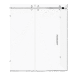 FORM PLUS SHOWER DOORS SLIDING 48x36 POLISHED CHROME CLEAR GLASS