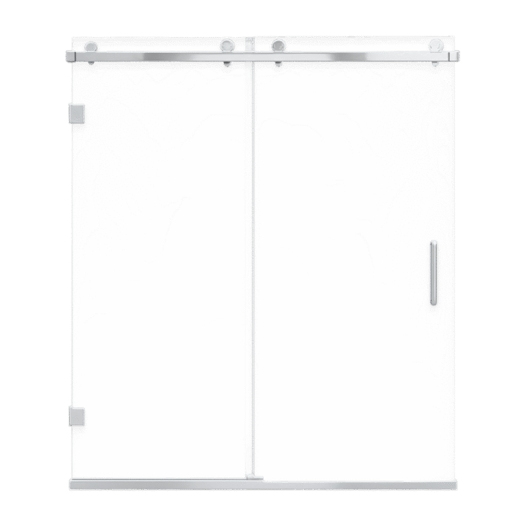 FORM PLUS SHOWER DOORS SLIDING 60X72 POLISHED CHROME CLEAR GLASS