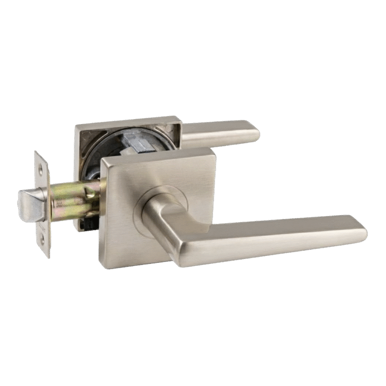 FORM PLUS DOOR HANDLE SQUARE TAPER SATIN NICKEL