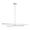 FORM PLUS ECLIPSE 36 EQUINOX PENDANT LIGHT BRUSHED CHROME