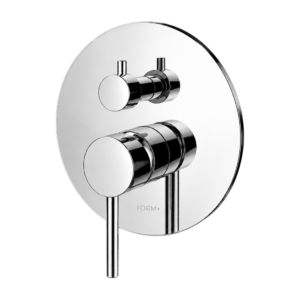 Cascade V2 shower control trim kit — Polished Chrome