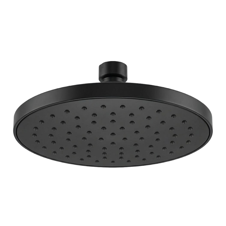 FORM PLUS CIRC 8 SHOWER HEAD MATTE BLACK