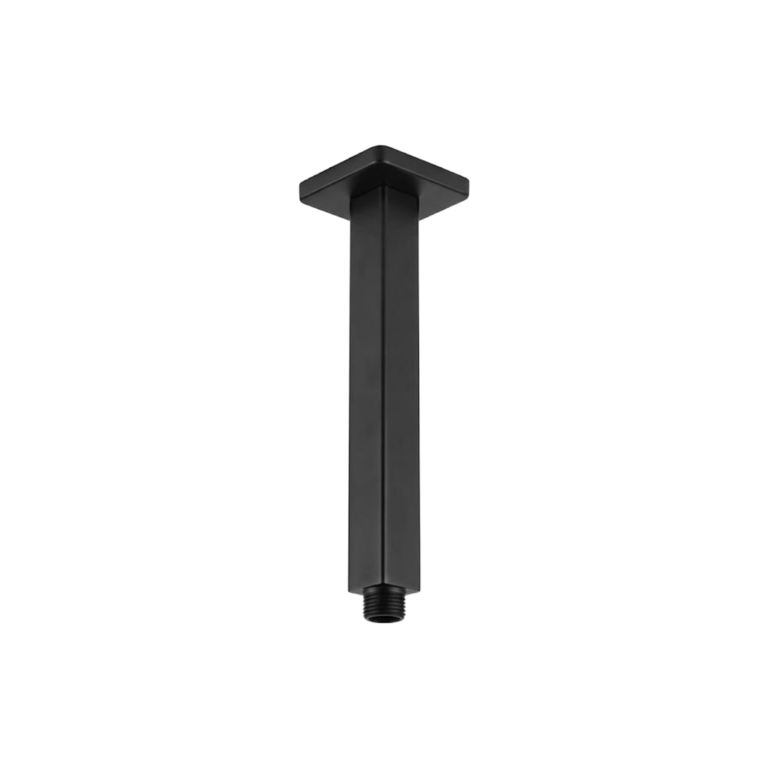 FORM PLUS CUBIC 8 SHOWER CEILING ARM MATTE BLACK