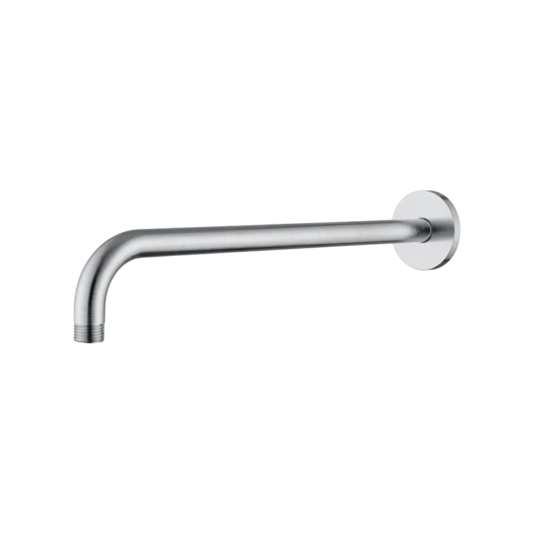 FORM PLUS 16 RAIN SHOWERARM BEND BRUSHED CHROME