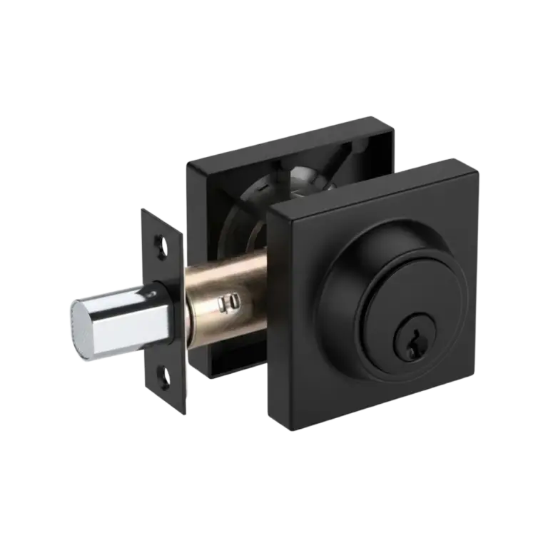 FORM PLUS FLAT SQUARE DEADBOLT MB