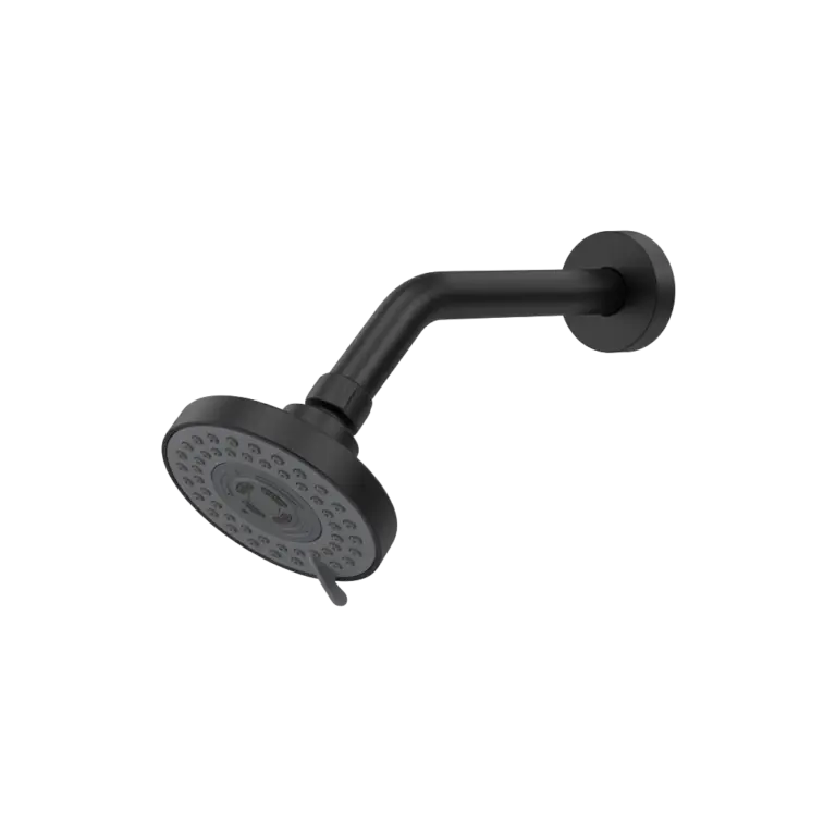 FORM PLUS 4 INCH CIRC MULTI SHOWERHEAD MB