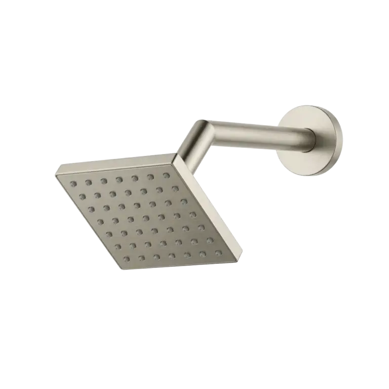 FORM PLUS 4 INCH CUBIC SHOWERHEAD BN