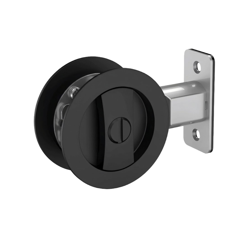 FORM PLUS ROUND POCKET DOOR LOCK MB