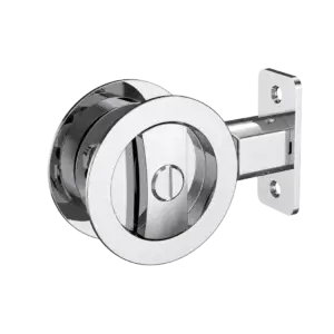 FORM PLUS ROUND POCKET DOOR LOCK PC