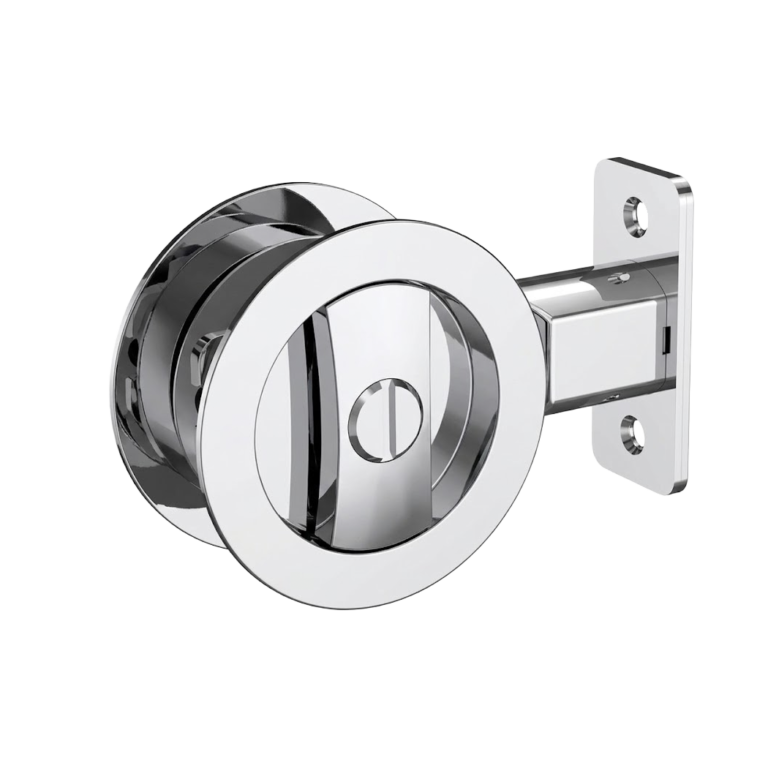 FORM PLUS ROUND POCKET DOOR LOCK PC