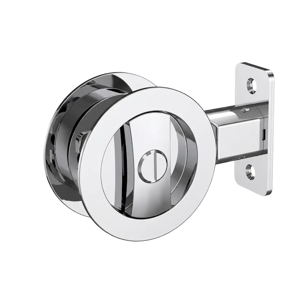 FORM PLUS ROUND POCKET DOOR LOCK PC