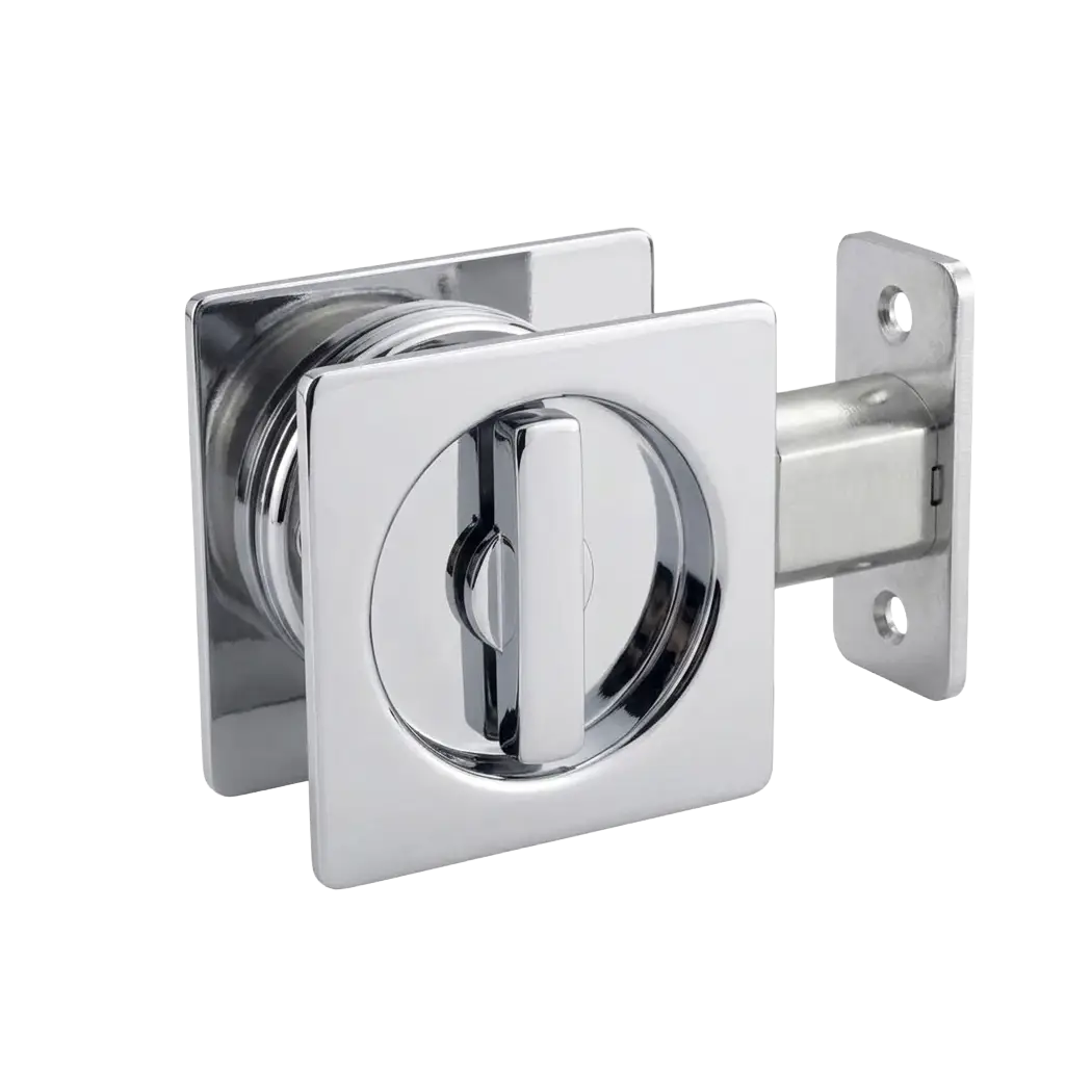 FORM PLUS SQUARE POCKET DOOR LOCK PC