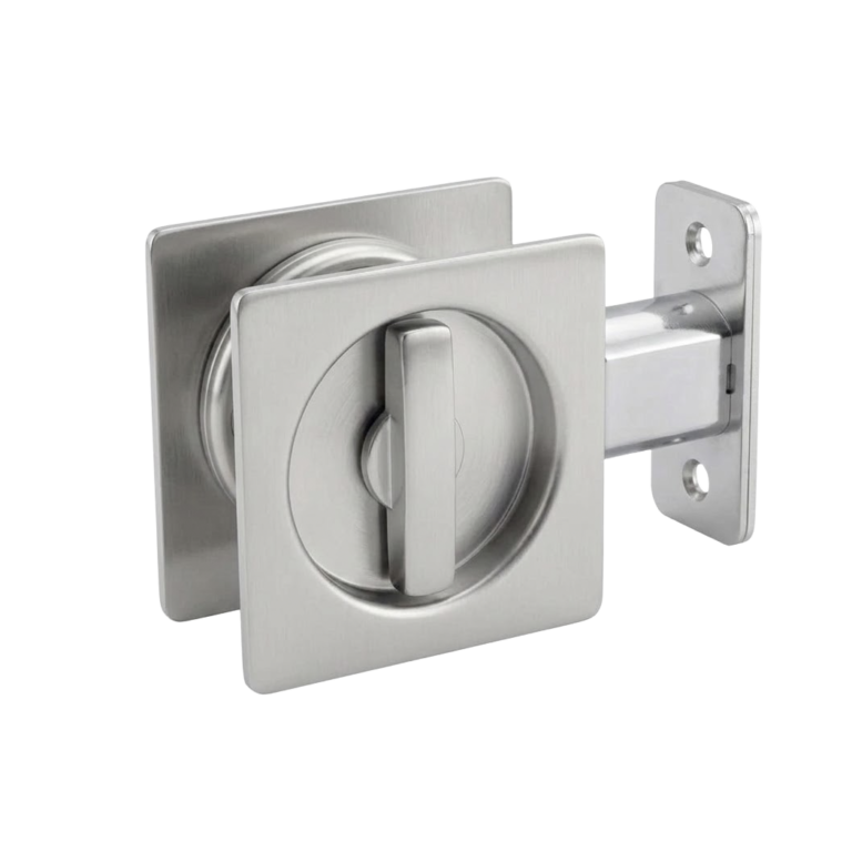 FORM PLUS SQUARE POCKET DOOR LOCK SC