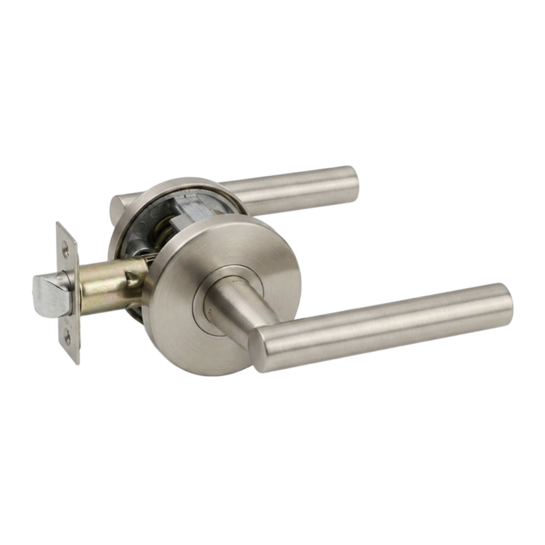 FORM PLUS DOOR HANDLE ROUND LEVER BN