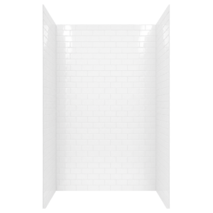 FORM PLUS ACRYLIC SHOWER WALL SUBWAYTILE GW