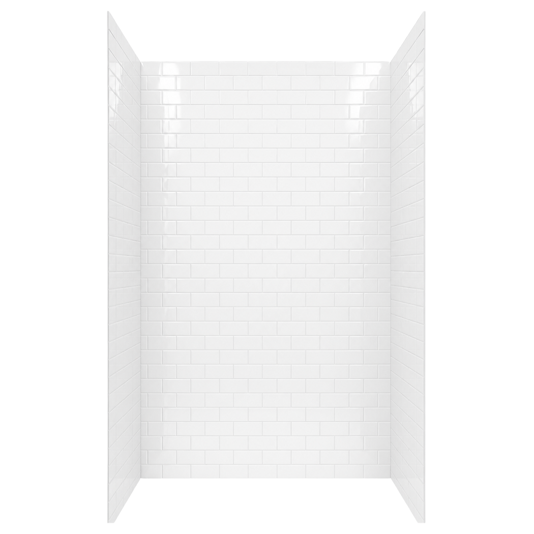 FORM PLUS ACRYLIC SHOWER WALL SUBWAYTILE GW