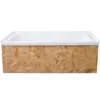 FORM PLUS WOOD APRON BATHTUB 6032 1