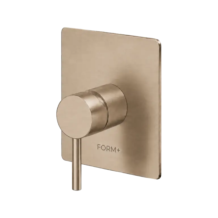FORM PLUS CASCADE RECTANGULAR CHAMPAGNE BRONZE