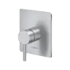 FORM PLUS CASCADE RECTANGULAR SATIN CHROME