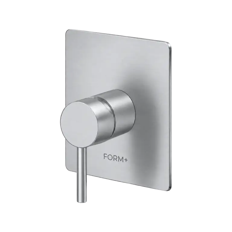 FORM PLUS CASCADE RECTANGULAR SATIN CHROME