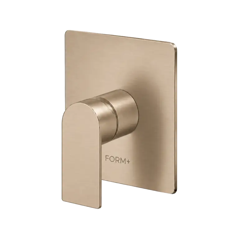 FORM PLUS ORLA RECTANGULAR CHAMPAGNE BRONZE SMOOTH
