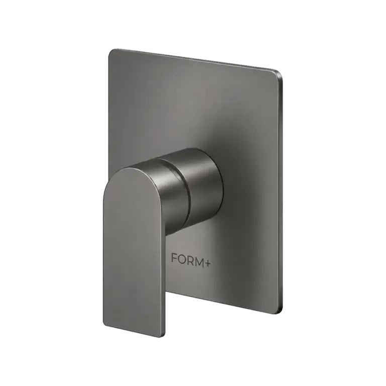 FORM PLUS ORLA RECTANGULAR GUN METAL