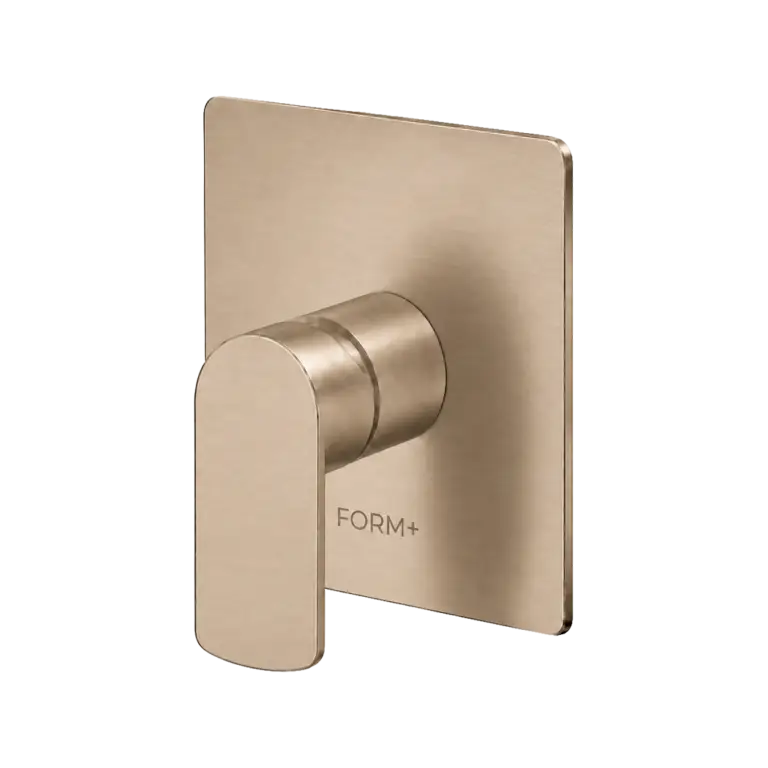 FORM PLUS SURGE RECTANGULAR CHAMPAGNE BRONZE