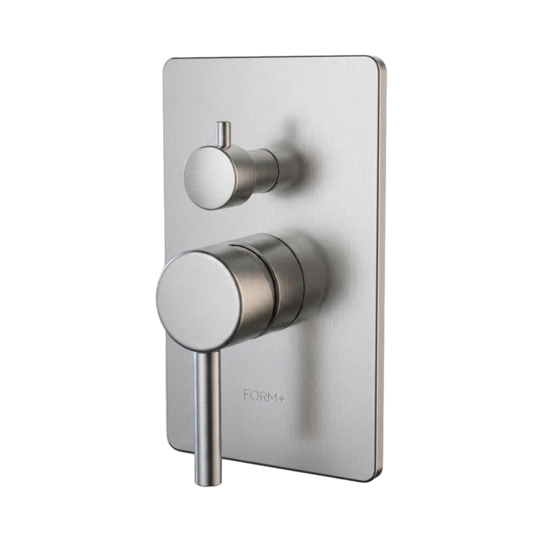 Cascade V3 Shower Control Trim Kit — Brushed Chrome