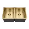 Luxe Gold 50/50 Double Bowl Sink