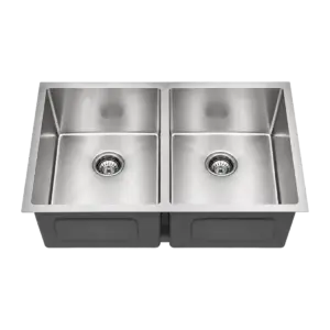Stainless Steel 50/50 Double Bowl Sink
