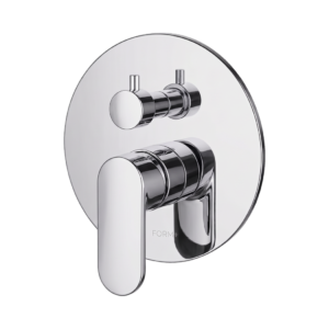 Nass V2 shower control trim kit in Polished Chrome
