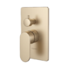 Nass V3 shower control trim kit in Champagne Bronze