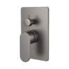 Nass V3 shower control trim kit in Gun Metal
