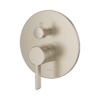 Solis V2 shower control trim kit in Brushed Nickel