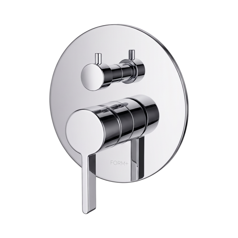 Solis V2 shower control trim kit in Polished Chrome