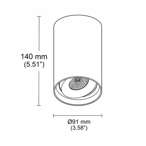 AXIS SURFACE GIMBAL DIMENSIONS