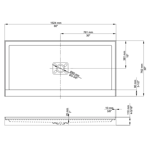FORM PLUS 6030 DWCC DIMENSIONS