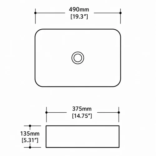 FORM PLUS AVEN BASIN DIMENSIONS