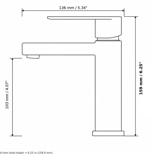 FORM PLUS ORLA ONE DIMENSIONS