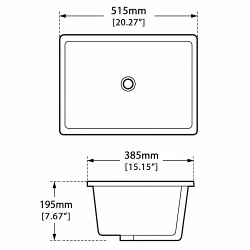 FORM PLUS TOVA BASIN DIMENSIONS