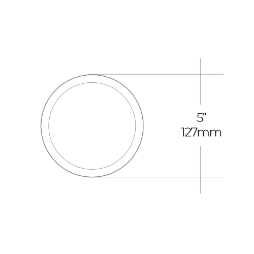 FORM PLUS 5 LED SURFACEMOUNT DIMENSIONS